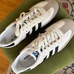 Adidas White and Black Athletic Shoes